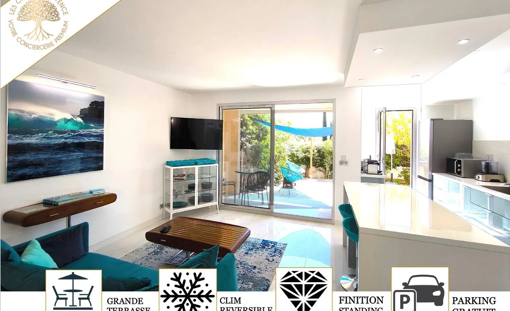 Le Riva - Standing, Parking, Piscine, Terrasse Apartment Cassis